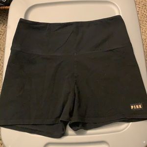 Pink cotton bike shorts